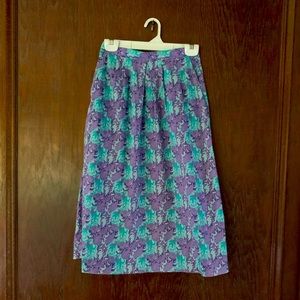 Vintage Liberty of London skirt with Pockets